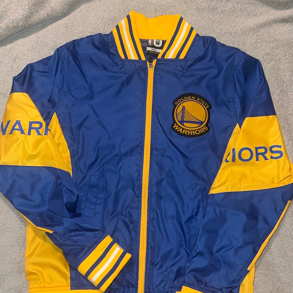Golden State Warriors wind breaker jacket